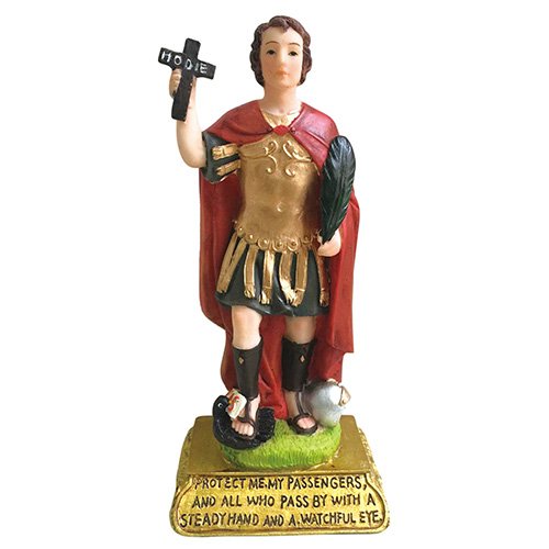 Figura decorativa San Expedito 5 pulgadas miniatura 2