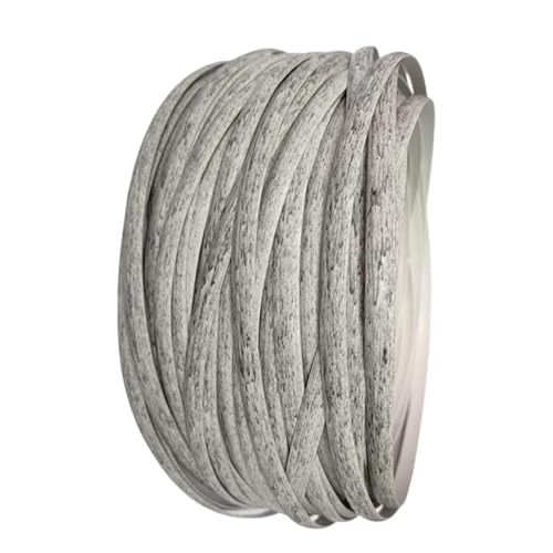 Kit de reparación de mimbre, correa de repuesto flexible, tiras de mimbre de 120 pies, rollo de ratán, para decoración de cesta, sofá, mesa, jardín, patio, césped, piscina, playa