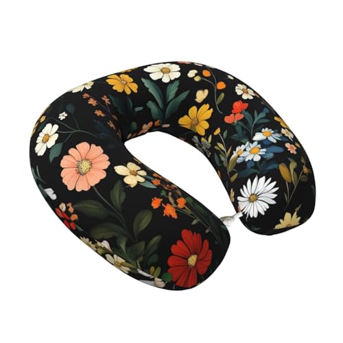 Almohada de viaje espuma viscoelástica tamaño único miniatura 2