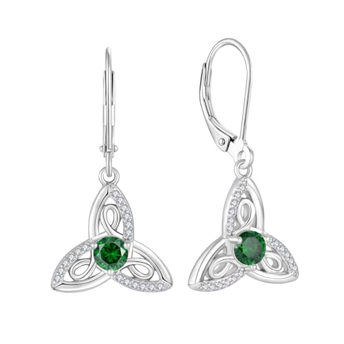Boucles d'oreilles Nœud Celtique en argent pour sublimer vos tenues de soirée