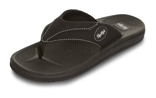 Floopi Flip Flops for Men Texture Soft EVA Footbed Men Beach Sandals With Soft Webbing Toe Post Comfort Fit Sandals with Indoor & Outdoor Anti Skid Soles4