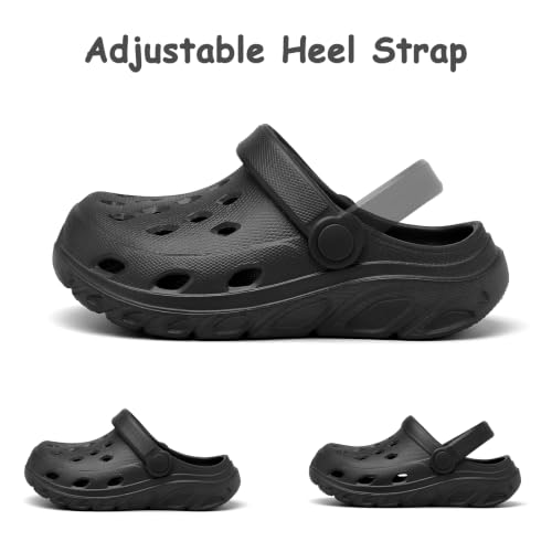 Image of AOVOG Kid Girls Boys Clogs Toddler Garden Shoes Slip On Shower Slide Sandals Beach Water Shoes