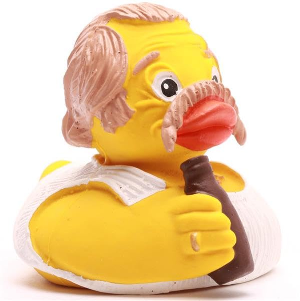 Duckshop I Badeente Edmund Mundl Sackbauer I Quietscheente L 8cm I Quietscheentchen I Geschenk für...