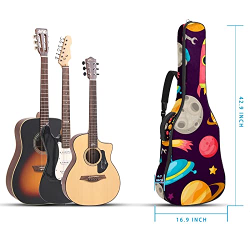 Sac guitare acoustique imperméable protégeant des chocs - 5
