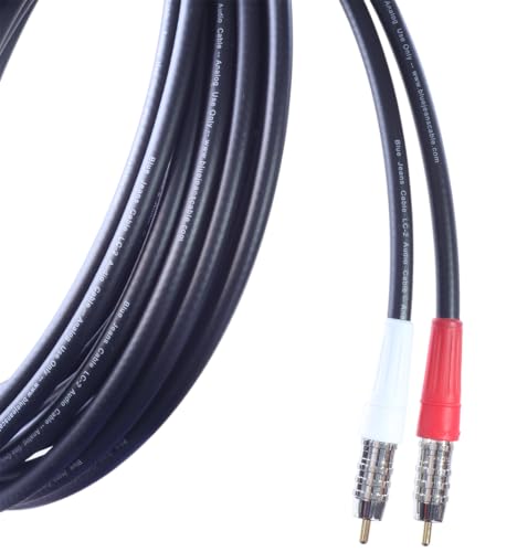 Blue Jeans Cable LC-2 Stereo Audio Cables (Black, 25 Foot) by Blue Jeans Cable - Image 2