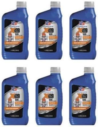 VP RACING VP7200003 X2 500 Semi-Synth 2T 2 stroke Premix/Injection Oil - 1L 6pk