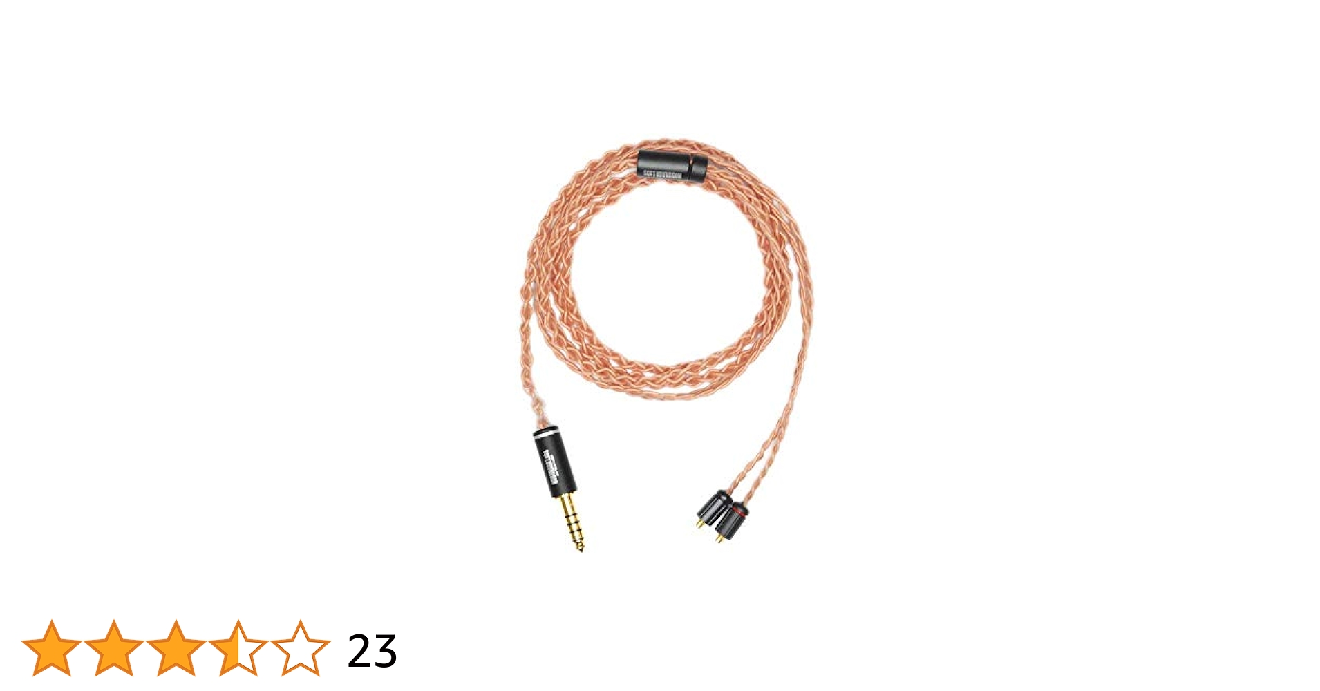 NOBUNAGA Labs 景虎 オーディオケーブル 3.5mm/4.4mm NOBUNAGA
