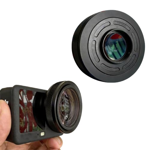 Macro Lens for DJI Osmo Action 6, Adjustable Focusing Distance 11cm to 75cm, Close Up Camera Lens Accessories for Action Camera, Macro Photography for Nature