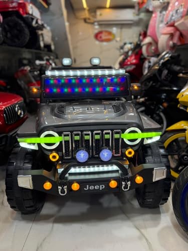 Image of Kawaii Kids 12V 4x4 Battery Operated Ride-On SUV for Kids with Parent Remote Control, Bluetooth, LED Lights, Corrosion-Resistant Paint, Big Size Electric Car for Boys & Girls Age 2-8 Years