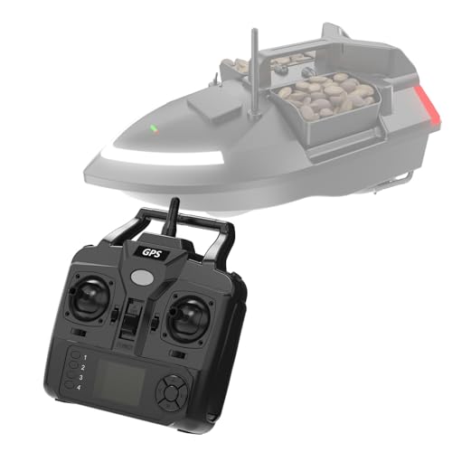SOUUXIU Control Remoto para Barco de Cebo V020, Control Remoto para Barco de Cebo de Pesca con GPS V020 Control Remoto para Barco de Cebo