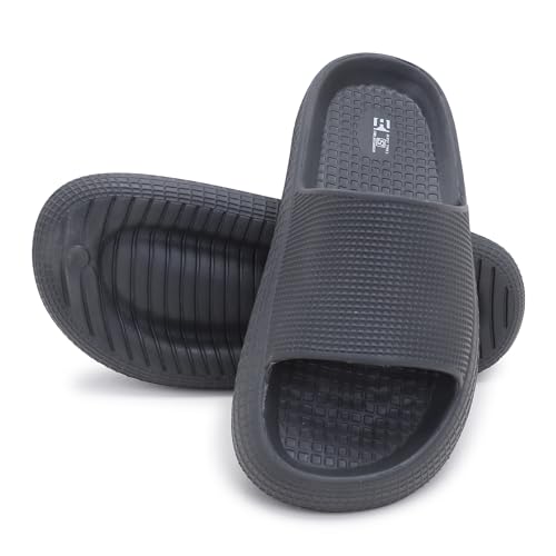 Image of Hygear Men's Hunk EVA Slides | Ultra Soft Cushion | Lightweight | Waterproof | Stylish |Anti-Skid | Comfortable Everyday Slides for Men