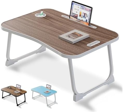 Mesa para Cama de Ordenador portátil, mesas para Leer, Escribir, ...