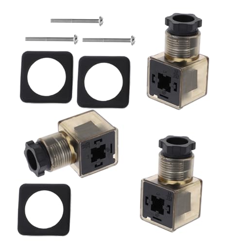 Solenoides hidráulicos con caja de conexión electromagnética y conector de bobina 8