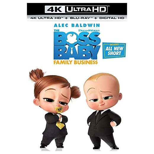 The Boss Baby: Family Business - 4K Ultra HD + Blu-ray + Digital [4K UHD]
