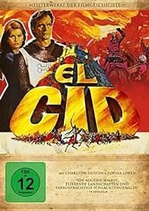 Película El Cid 1961 de importación origen alemán sin doblaje español