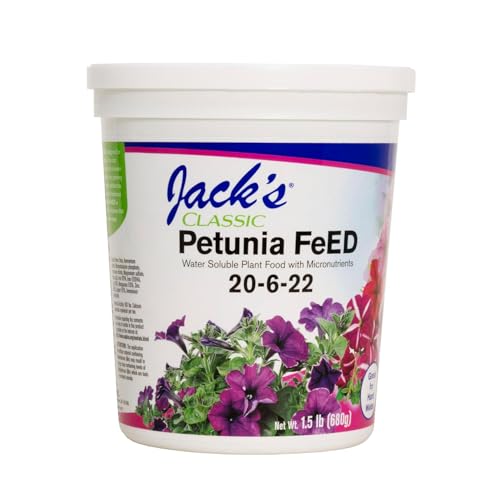 Jack's Classic 20-6-22 Petunia Feed Water-Soluble Fertilizer...
