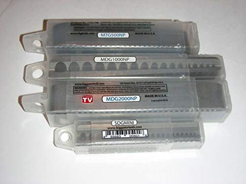Big Gator Tools BGT V-4M Metric V-Guides MTG500NP MDG1000NP MDG2000NP SDGMINI 4PC Set