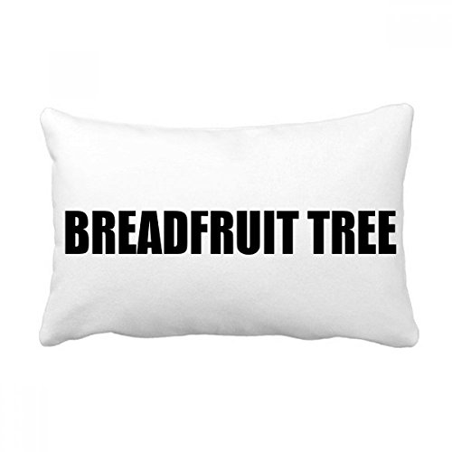 Coussin breadfruit oreiller lombaire de décoration de canapé multicolore 16 x 24 pouces - 2