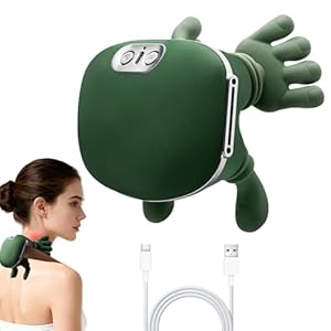 Neck Massager, Hand Shoulder and Neck Massagers, Nackenmassagegerät mit Wärme, 3D Neckmassager Massagegerät