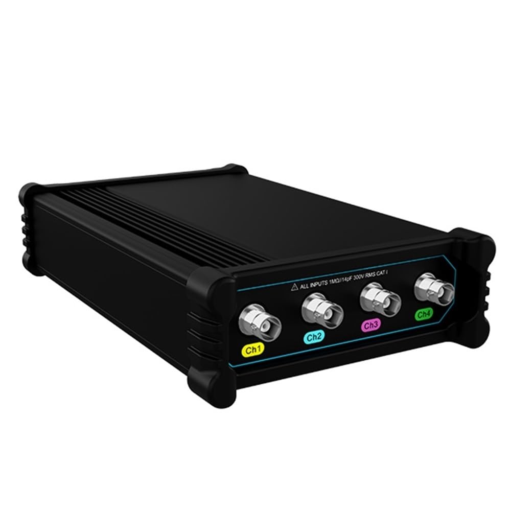 Osciloscopio, Osciloscopio portátil VATO2004 de 4 canales, alcance automotriz profesional 200MHz