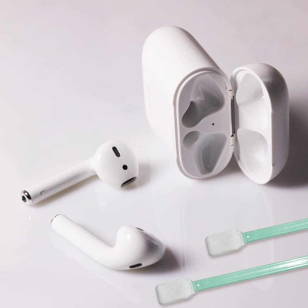 200 Cotons-Tiges à Embout Mousse - Precision Tips Pour Nettoyage