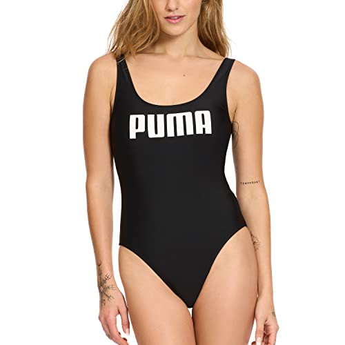 PUMA Women's Scoop Back One Piece Swimsuit