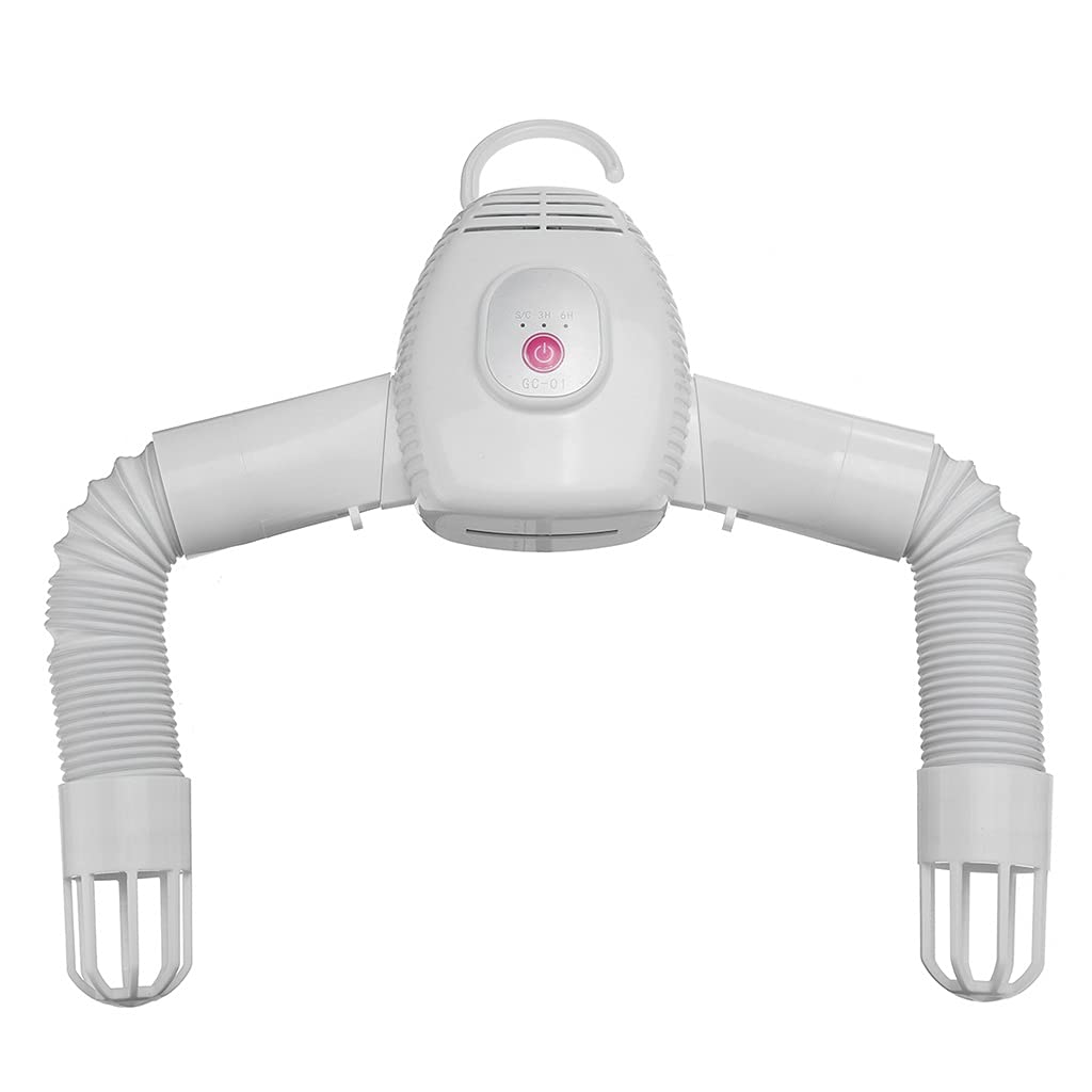 MOBYGKFY Potable Electric Clothing Dryer Machine Foldabe Clothes Shoes Dryer Clothes Drying Rack Hangers Timing Laundry Dryer Machine