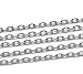 Cable Link Textured Chain, 10 Meters - Over 30 Feet, 4.5x3mm (Silver Plated) - Bulk Wholesale