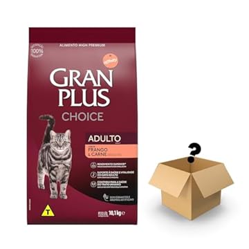 Ração Gran Plus Gatos Choice Frango E Carne - 10