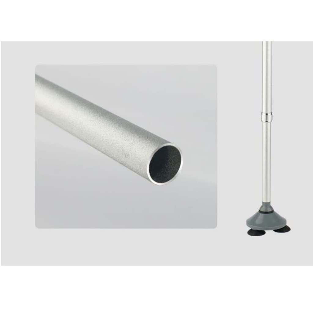 Bastones con muletas para Personas Mayores, Bastones Antideslizantes para Personas Mayores, bastón de Cuatro Patas, Ayuda para Caminar Ligera