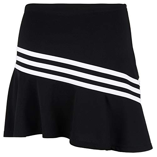 image for adidas Girls' Big Sport Skort, Black, Small