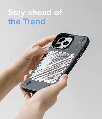 Image of Ringke Onyx Compatible with iPhone 13 Pro Max Case Back Cover Rugged Flexible Protection Durable Anti-Slip TPU Heavy Impact Shock Absorbent - Paint