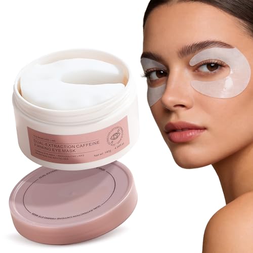 Ycz Eye Patches for Puffy Eyes and Dark Circles Contain Caffeine 60 Ct