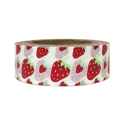 allydrew Decorative Washi Masking Tape, Strawberries