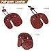 Ringsun Leather Archery Finger Tabs,Handmade Archery Finger Guard for Shooting Practice Gear, Recurve Bow Fingers Tab
