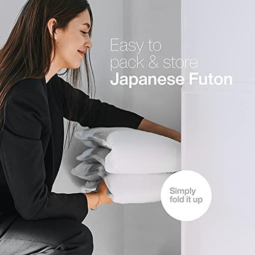 Luxton Home Japanese Shiki Futon Foldable Mattress For Sleep & Travel - Twin-Long #TOP2