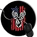Produktbild Gaming Mauspad Runde Coole patriotische Rotwild, die Flagge Amerikas USA jagen Oberfläche verbessert Geschwindigkeit und Präzision rutschfest Mouse Pad 2T3336