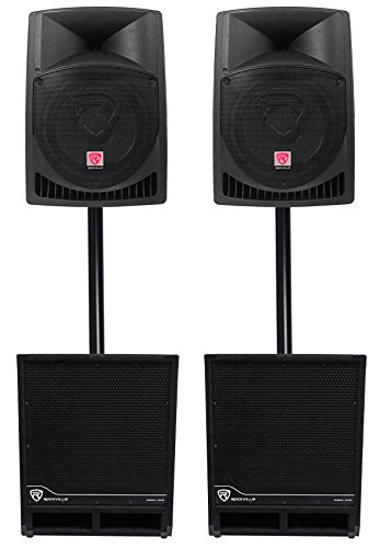 rockville 12 powered subwoofer