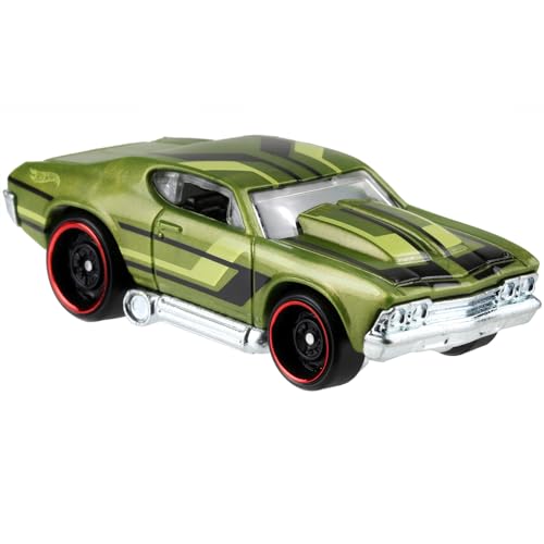 Hot Wheels 2020 Tooned '69 Chevelle, 15/250 Verde miniatura 3