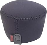 OP/Tech USA Hood Hat – Universal Lens Cap for DSLR & Digital Cameras | Neoprene Camera Lens Hood, Soft Cap for Camera Lens & Protection - Large (Black) - Made in USA