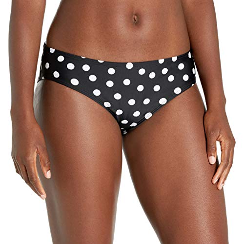 Smart & Sexy Women's Standard Ruched Back Swim Bikini Bottom, Darling Dots, 2X