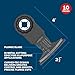 Bosch OSL212F-10 2-1/2 in. Starlock® Oscillating Multi Tool Bi-Metal Plunge Cut Blade 10 pk.