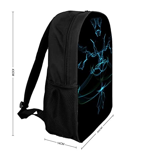 Sac à dos imprimé en 3D de 17 pouces pour l'école et le voyage - 2