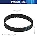 Jutagoss 2Pcs 80XL Timing Belt, 40 Teeth, 203.2mm/8