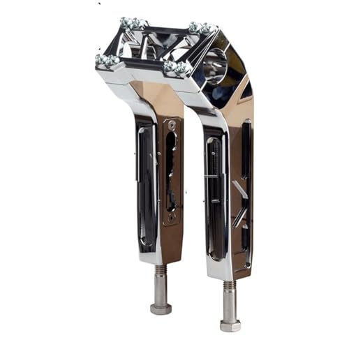 Guidon T-Bar 28mm Riser 8 Pouces Moto Custom pour Harley Sportster Softail FXBB
