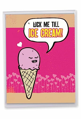 Carte Saint-Valentin humoristique Jumbo pour surprendre votre partenaire