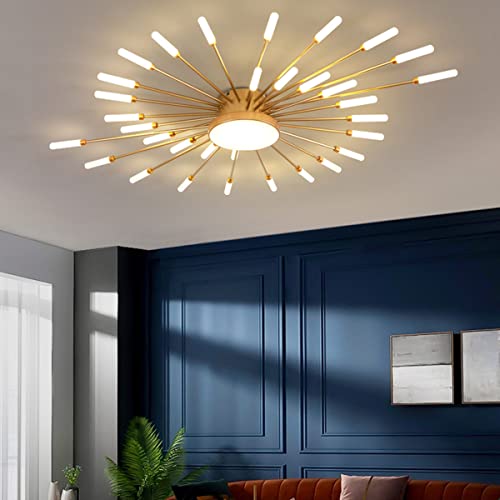 Suspension LED feux d'artifice 4500K pour luminaire de chambre et salon