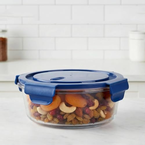 Image of ginoya brothers 620 ML Glass Meal Prep Containers, Food Storage Containers with Lids Airtight, Glass Lunch Boxes, Microwave, Oven, Go & Freezer-to-Oven-Safe Food Containers.
