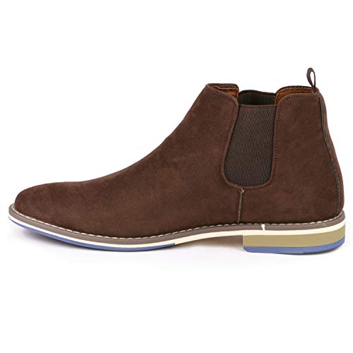Image of Metrocharm MC130 Men's Formal Dress Casual Ankle Chelsea Boot