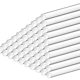 Palitos acrílicos transparentes de 15, chocolates y galletas de